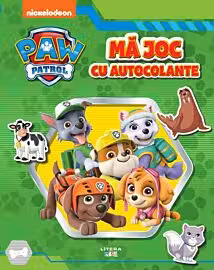 PATRULA CATELUSILOR. MA JOC CU AUTOCOLANTE. Carte de activitati