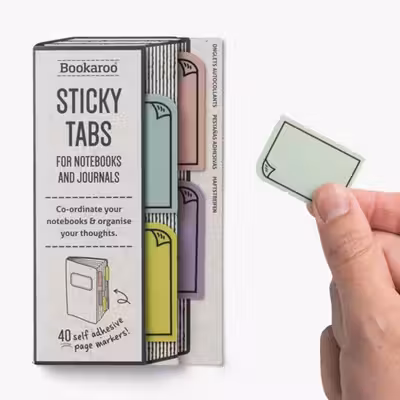 Bookaroo Sticky Tabs Pastels