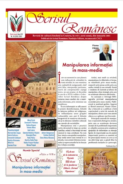 Revista Scrisul Românesc Nr.10 din 2022