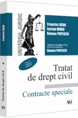 Tratat de drept civil. Contracte special Vol.1: Vanzarea, Schimbul Ed.6
