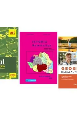 Pachet Bacalaureat Limba romana Eseul, Geografie si Istoria romanilor - Liliana Paicu, Gheorghe Dondorici, Cristina Moldovan