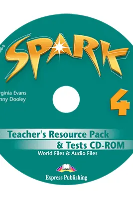 Curs limba engleza Spark 4 Monstertrackers Material aditional pentru profesor si teste CD - Virginia Evans, Jenny Dooley