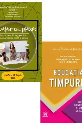 Pachet Fise de exercitii logopedice si Sinteze de educatie timpurie - Ecaterina Vrasmas, Sorin Cristea