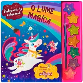 Picteaza-te colorand O lume magica