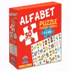 Alfabet - Puzzle pentru podea 50/70 + Afis 50/70 3-6 ani
