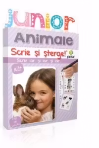 Scrie si sterge! Junior. Animale