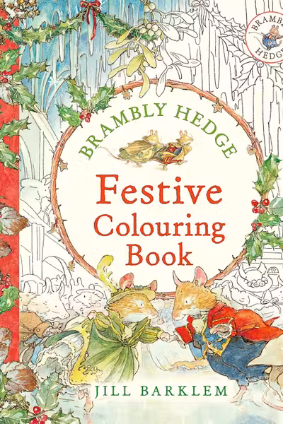 Festive Colouring Book