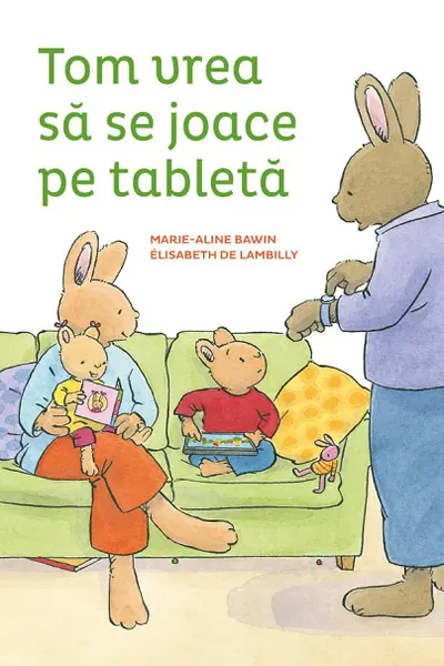 Tom vrea sa se joace pe tableta