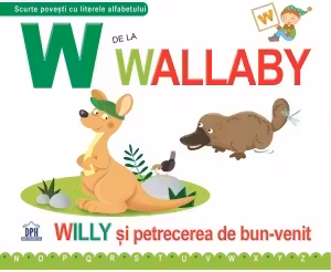 W de la Wallaby. Cartonata - Greta Cencetti