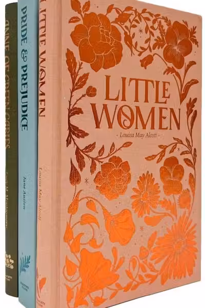 Little Women Pride and Prejudice and Anne of Green Gables 3 Books Collection Set