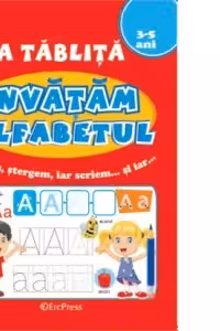 Invatam alfabetul - la tablita (3-5 ani)