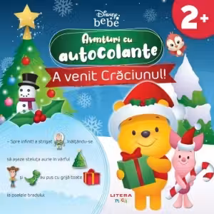 Disney. A venit Craciunul! Aventuri cu autocolante 2 ani