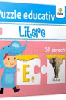Puzzle educativ. Litere