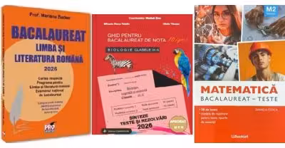 Pachet Bacalaureat 2026. Limba si literatura romana, Matematica M2 Tehnologic si Biologie clasele 9-10 - Mariana Badea, Daniela Stoica, Stelica Ene