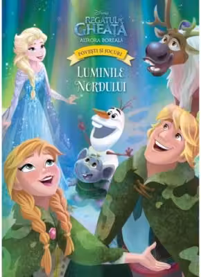 Disney. Regatul de gheata. Aurora Boreala. Luminile Nordului