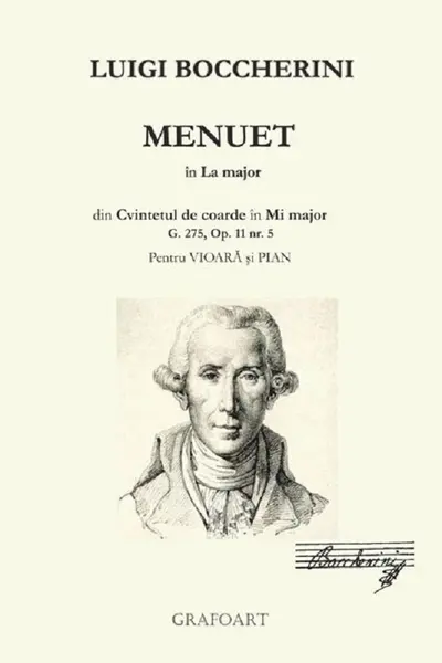 Menuet în La major pentru vioară și pian