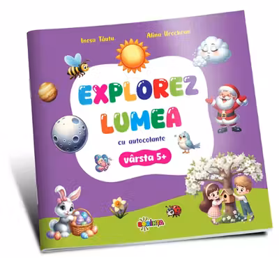 Explorez Lumea cu Autocolante 5+