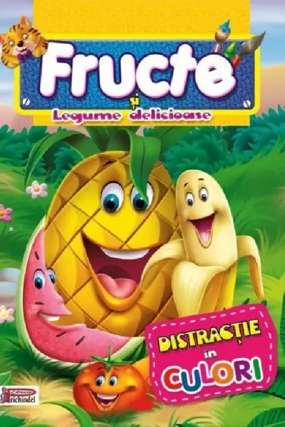 Fructe și legume delicioase. Distracție în culori