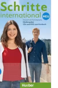 Schritte international Neu 1+2 Medienpaket 5 Audio-CDs und 1 DVD zum Kursbuch