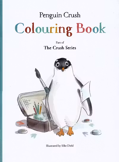 Penguin Crush. Colouring Book