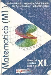 Matematica (M1) - manual XI
