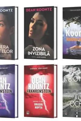 Pachet format din 6 titluri, Camera soaptelor, Zona invizibila, Noaptea lui Odd de Autorul Dean Koontz