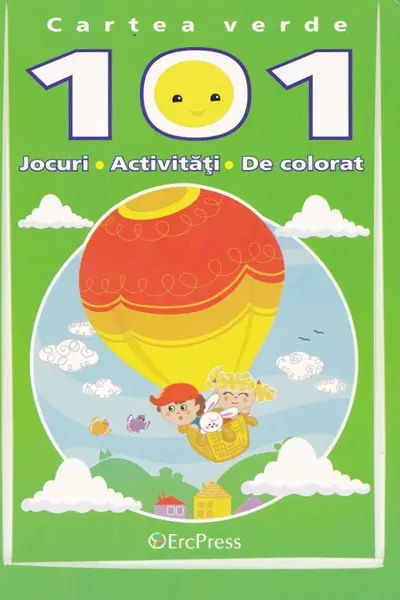 Cartea verde. 101 Jocuri, activitati de colorat