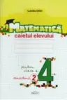 Matematica. Caietul elevului, clasa a 4-a, semestrul II