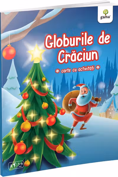 Globurile de Craciun. Carte cu activitati