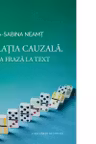 Relatia cauzala. De la fraza la text