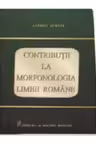Contributii la morfonologia limbii romane