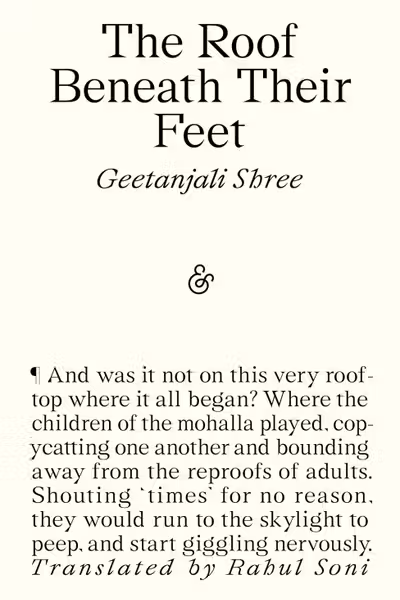 The Roof Beneath Their Feet