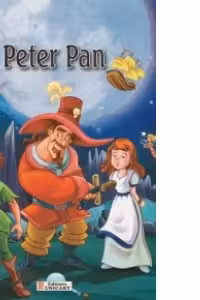 Peter Pan. Carte de colorat + poveste (format A5) (Colectia Creionul fermecat)
