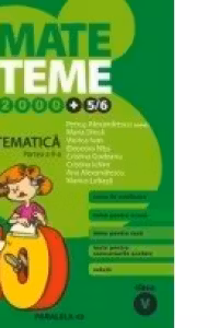 MATEMATICA. CLASA A V-A. PARTEA A II-A. 2005-2006