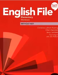Oxford. English File. Elementary. Workbook.
