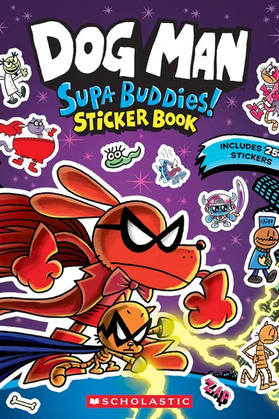 Dog Man: Supa Buddies Sticker Book
