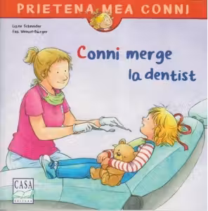 Conni merge la dentist