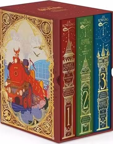 Harry Potter 1-3 Box Set (MinaLima Edition)