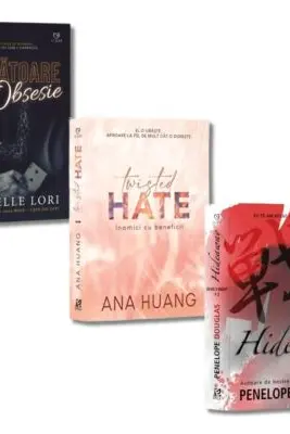 Pachet 3 carti: Hideaway, Twisted Hate si Ucigatoare obsesie - Penelope Douglas, Ana Huang, Danielle Lori