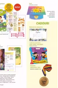 Pachet de premiere pentru clasa a IV-a 2022