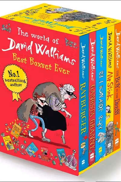 David Walliams Series 1 - Best Boxset Ever 5 Books Collection Set