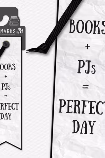 Literary Bookmarks: Books + PJs = Perfect Day