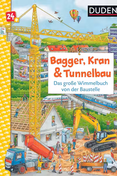 Bagger, Kran und Tunnelbau