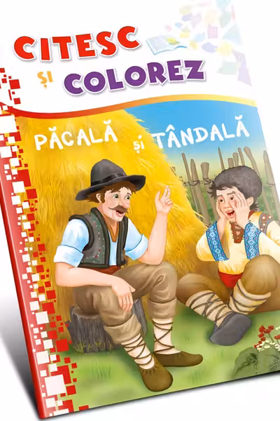 Citesc si colorez - Pacala si Tandala