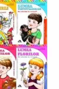 Set 4 carti de colorat (3-5/7 ani)