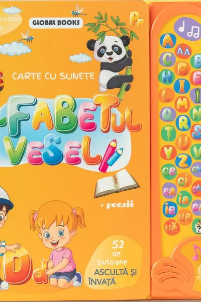 Alfabetul vesel-carte cu 52 de sunete