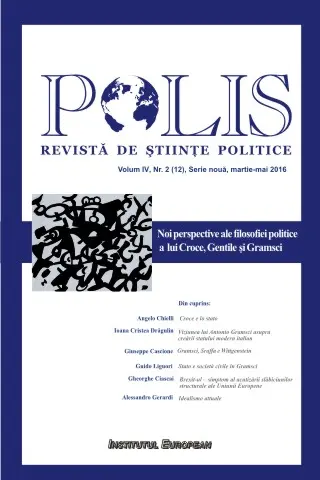Polis vol.4 nr.2(12) Serie nouă martie-mai 2016 Revista de științe politice