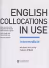 English Collocations in Use Intermediate Book with Answers