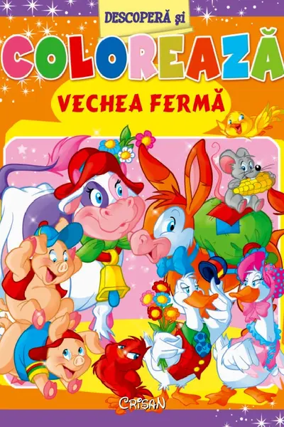 Descoperă și colorează vechea fermă