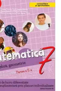 Matematica. Algebra, geometrie. Caiet de lucru. Clasa a 7-a. Partea a II-a. Consolidare si aprofundare (2017-2018)